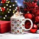 Recherche de noël nostalgique tasses Rouge et vert