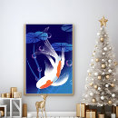 Recherche de koi posters Moderne