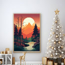 Recherche de moderne abstrait posters Montagnes