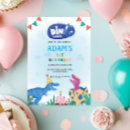 Recherche de pink dinosaur invitations Petite fille