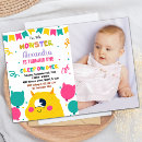 Recherche de monstrueux invitations Fête d'anniversaire monstre