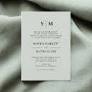 Suche nach formal wedding einladungen Monogramm