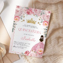 Recherche de rose princesse invitations Quinceañera