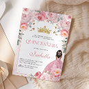 Recherche de rose princesse invitations Quinceañera