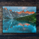 Recherche de lac de moraine puzzles Montagnes