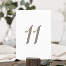 Recherche de nombre de cartes table Élégant