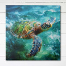 Recherche de natation carreaux Tortue de mer