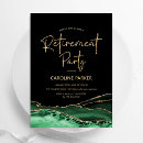 Recherche de vert et noir invitations Pour elle