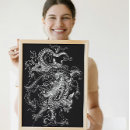 Suche nach schwarzer drache poster Vintag