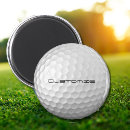 Recherche de boule de golf magnets Golfeur