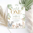 Recherche de wild anniversaire invitations Safari 1er