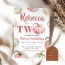 Recherche de de citrouille de fille anniversaire invitations Notre petit citrouille