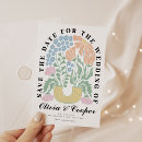 Recherche de colorful save the dates Moderne