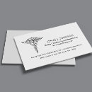 Recherche de professionnel médical cartes visite Simple