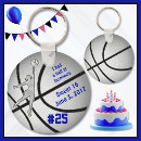 Recherche de basket ball de filles porteclés Anniversaire