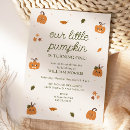 Recherche de citrouille fille invitations Neutre