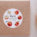 Suche nach niedlicher apfel aufkleber Aquarell