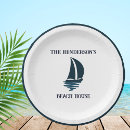 Recherche de nautical paper assiettes Marine