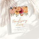 Recherche de friendsgiving invitations Floral