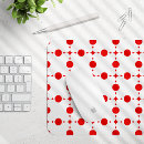 Recherche de point rouge tapis souris Pour elle