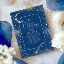 Recherche de starry night invitations Lune de croissant