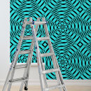 Recherche de bleu noir art Papier peint