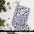 Recherche de violet chaussette de noël Argent