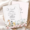 Recherche de floral baby shower invitations Arche