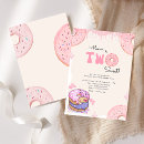 Recherche de pour les beignets invitations Beignets d'aquarelle mignons