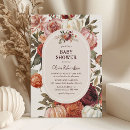 Recherche de fall floral baby shower invitations Citrouille