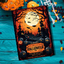 Recherche de hanté halloween invitations Jack o' lantern