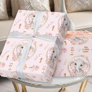 Recherche de floral rose papier cadeau 1er anniversaire