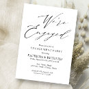 Recherche de minimalist fiançailles invitations Script