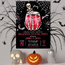 Suche nach cocktail halloween einladungen Gotisches schädelparty