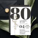 Recherche de quatre vingtième invitations Pour lui