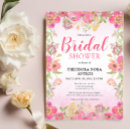 Recherche de stylish bridal shower invitations Floral