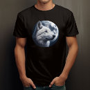 Suche nach wolf und mond tshirts Wolfsliebhaber