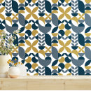 Suche nach retro pattern poster Mitte des jahrhunderts