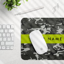 Recherche de camouflage gris tapis souris Monogramme