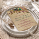 Recherche de plumes paon invitations Violet