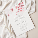 Suche nach rote kirschblüte einladungen Für sie/ihn