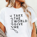 Recherche de données tshirts Pour elle