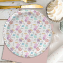 Recherche de original assiettes en papier Pour elle