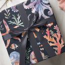 Recherche de coquillages papier cadeau Tropical