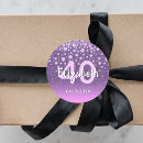 Recherche de pourpre rose autocollants Fête d'anniversaire