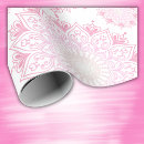 Recherche de rose blanc papier cadeau Mandala