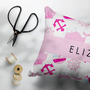 Recherche de petite baleine coussins Monogramme