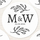 Suche nach hochzeitslogo aufkleber Modern
