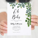 Recherche de greenery baby shower invitations Oh mon bébé
