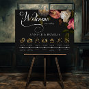 Recherche de jour du mariage posters Noir et blanc